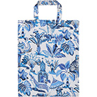 PVC Medium Gusset Tote Bag -India Blue