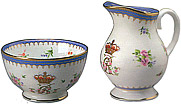 Queen Charlottes, Queens China Cream & Sugar Set - The Royal Collection