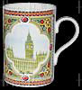 Landmarks, Big Ben, Cedar Bone China Mug