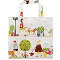 PVC Small Gusset Tote Bag -Walkies