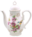 Spring Bird Teapot - Young Lady Girl