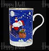 Santas Sleight Bone China Mug