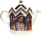 Sadler Teapot, Henry VIII, 2-Cup