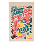 Cotton Tea Towel by Seasalt - Fruits De Mer / Seafood