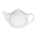 Plain White Miniature Teapot, 3-Ounce