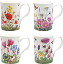 Meadow Flowers - Set of 4 Mugs
