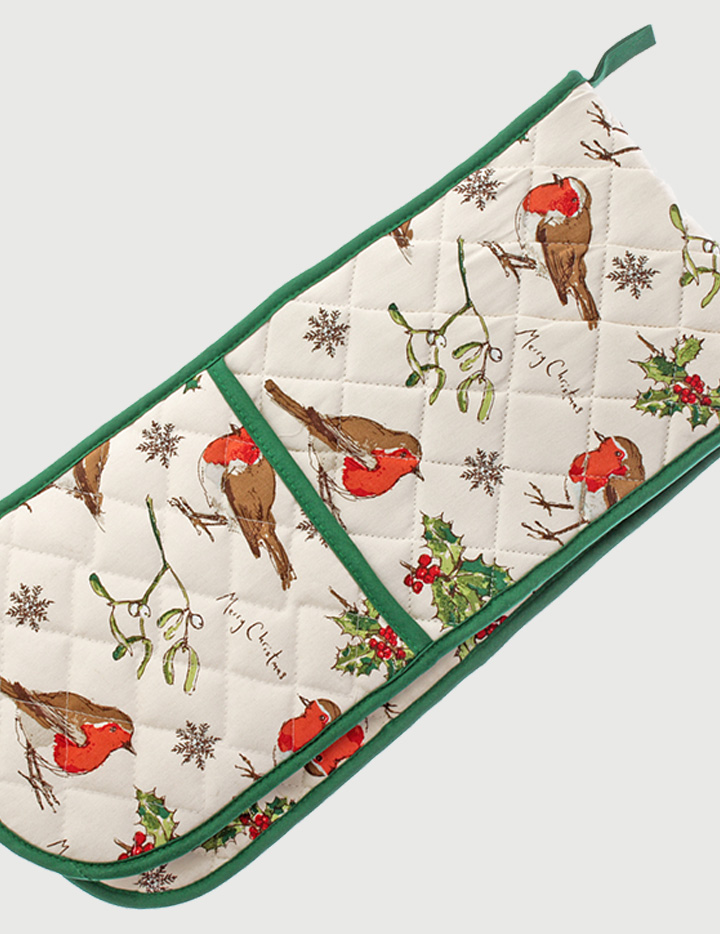 Double-Handed Oven Mitt