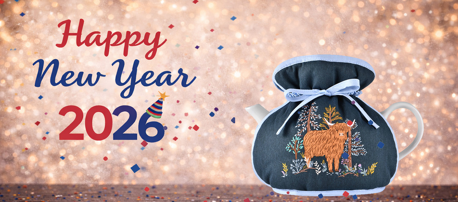 Happy New Year 2026 - Keep Calm and Drink Tea